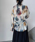 Inkflow Draped Blouse